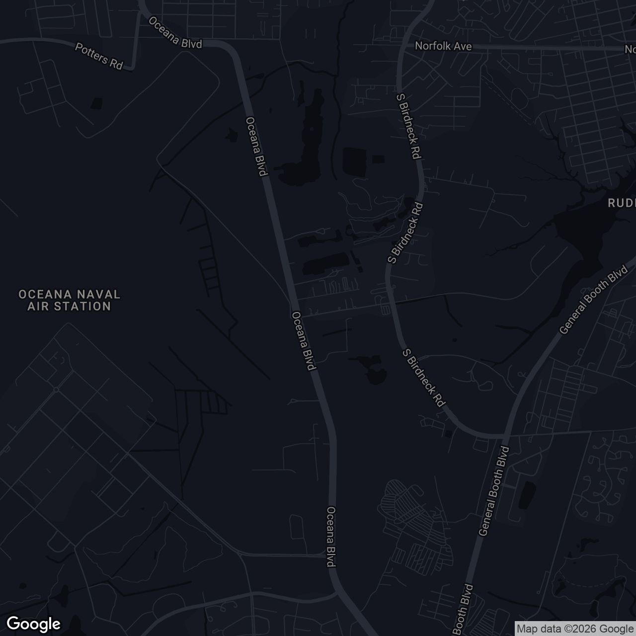 Map showing 1317 Bells Rd