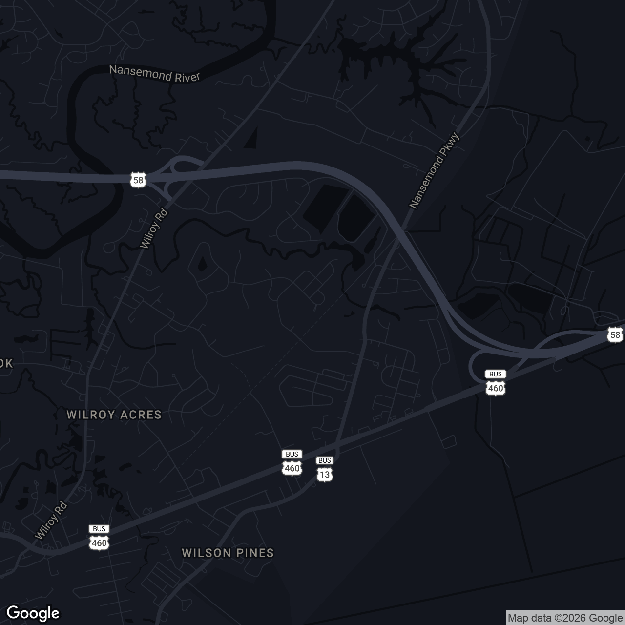 Map showing 141 Declaration Ln