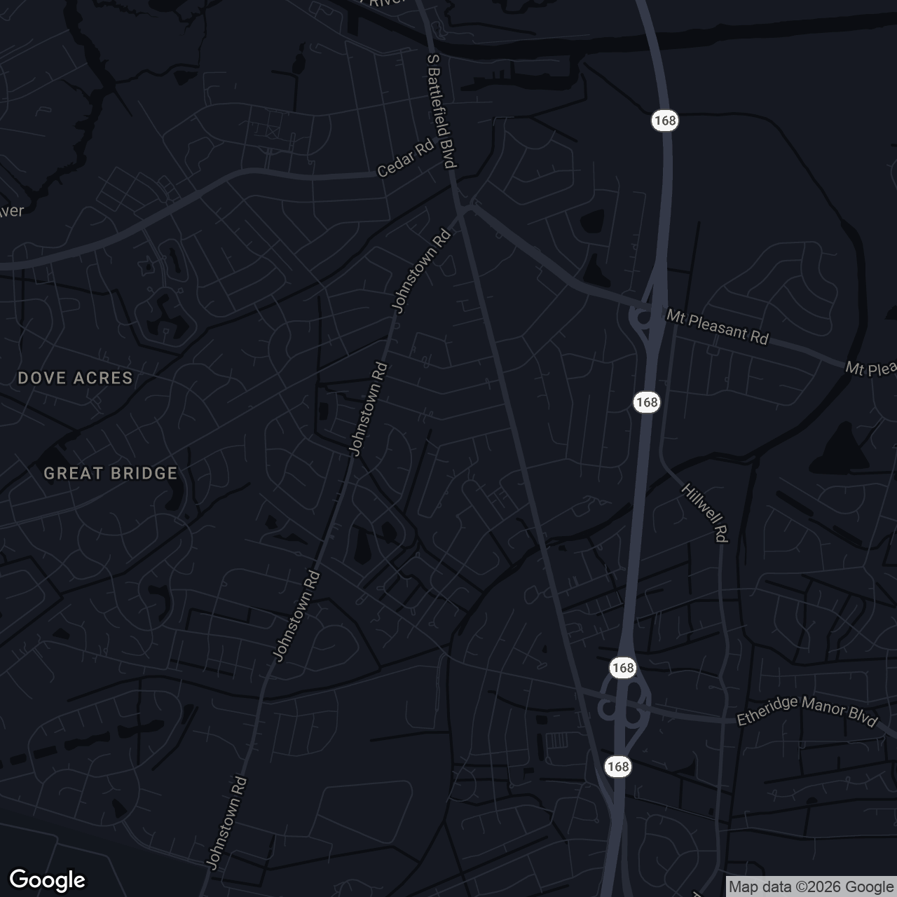 Map showing 145 Hurdle Dr