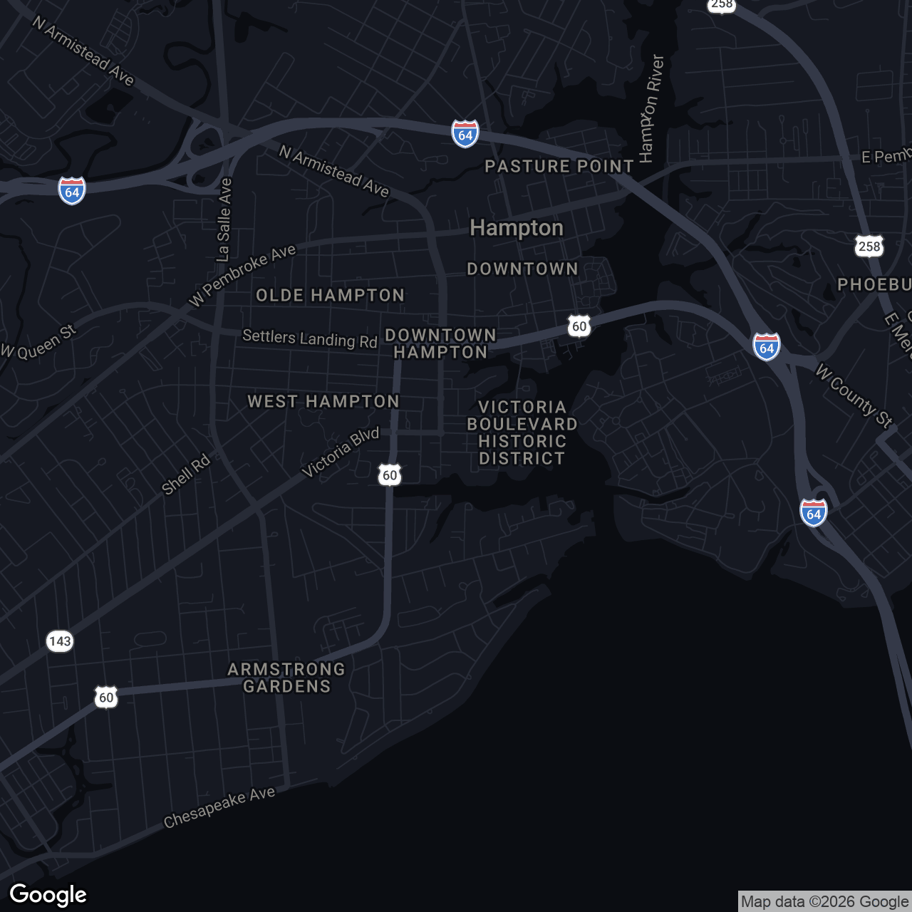 Map showing 159 Columbia Ave