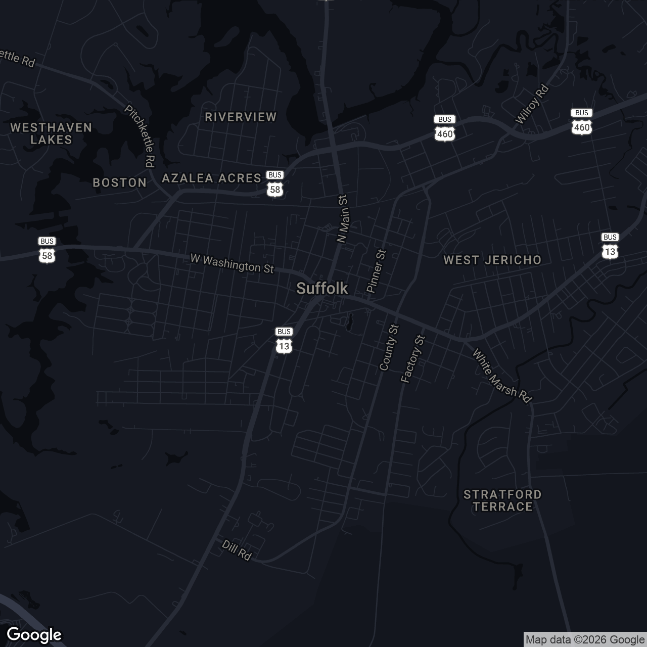 Map showing 190 Cedar St