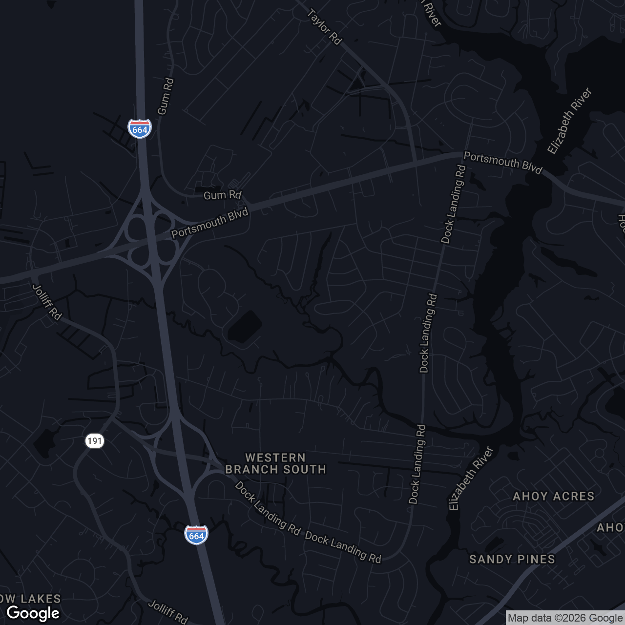 Map showing 1901 Lisbon Rd