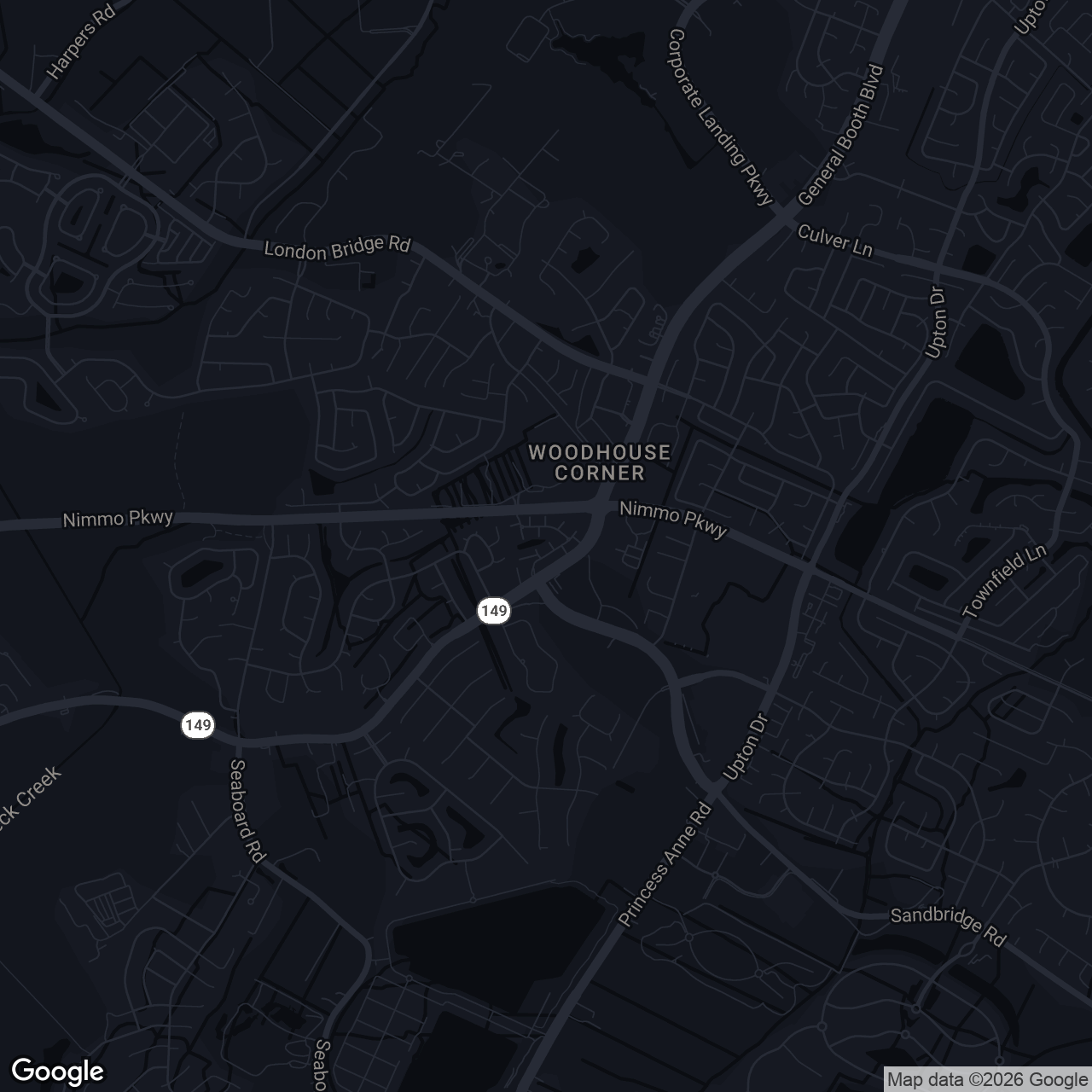 Map showing 2108 Portofino Ct
