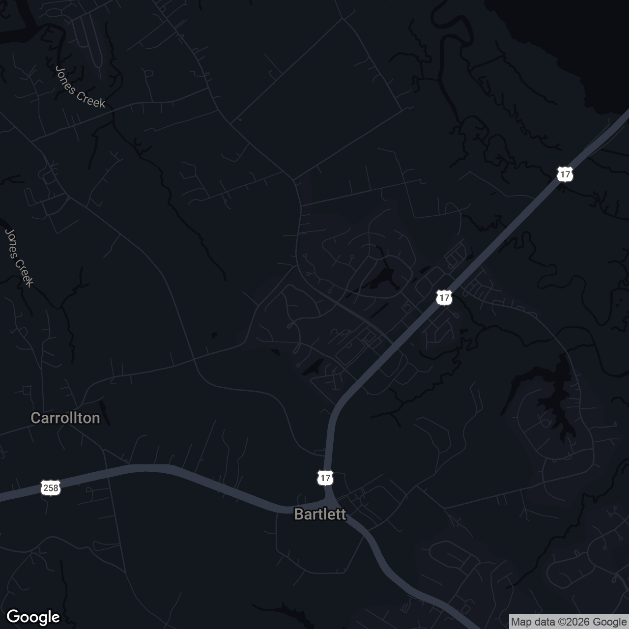Map showing 22347 Graystone Dr