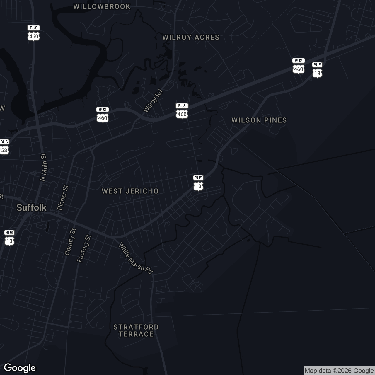 Map showing 301 Bullock St