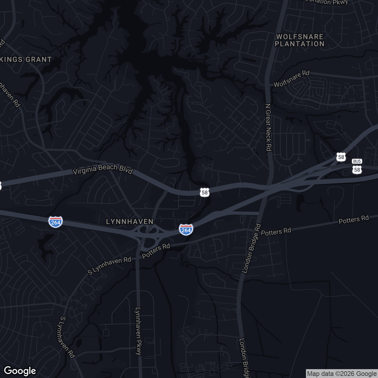 Map showing 305 Cripple Creek Ct