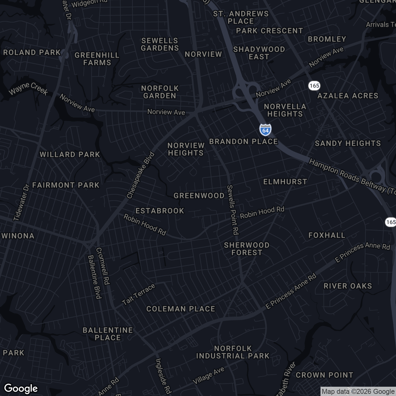 Map showing 3132 Kirkland Ave
