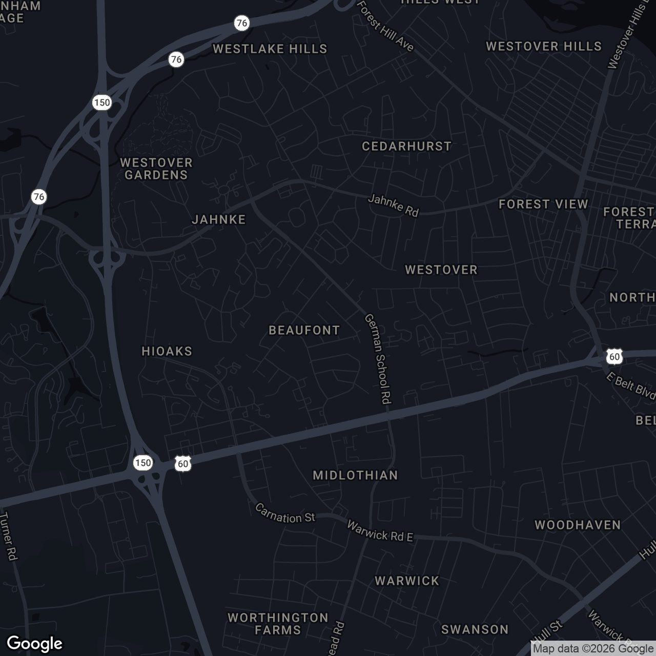 Map showing 528 Duffton Rd