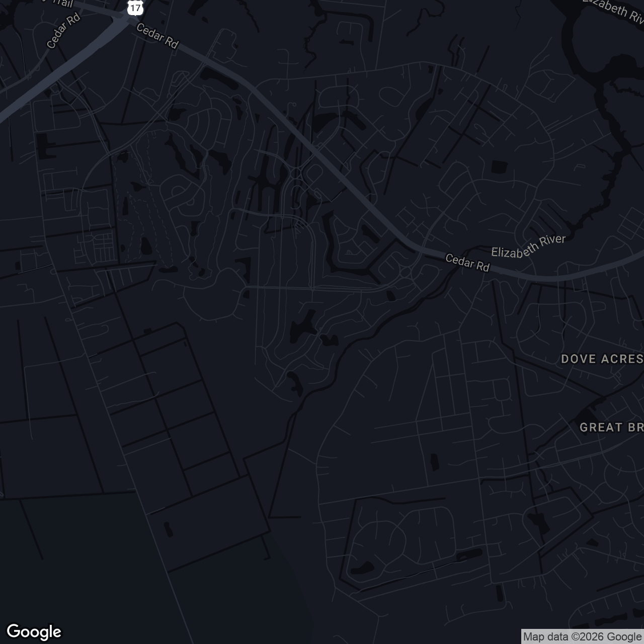 Map showing 530 San Pedro Dr