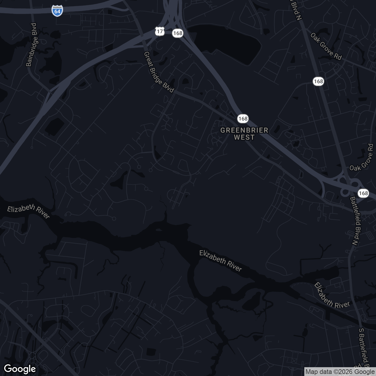 Map showing 577 Seahorse Run