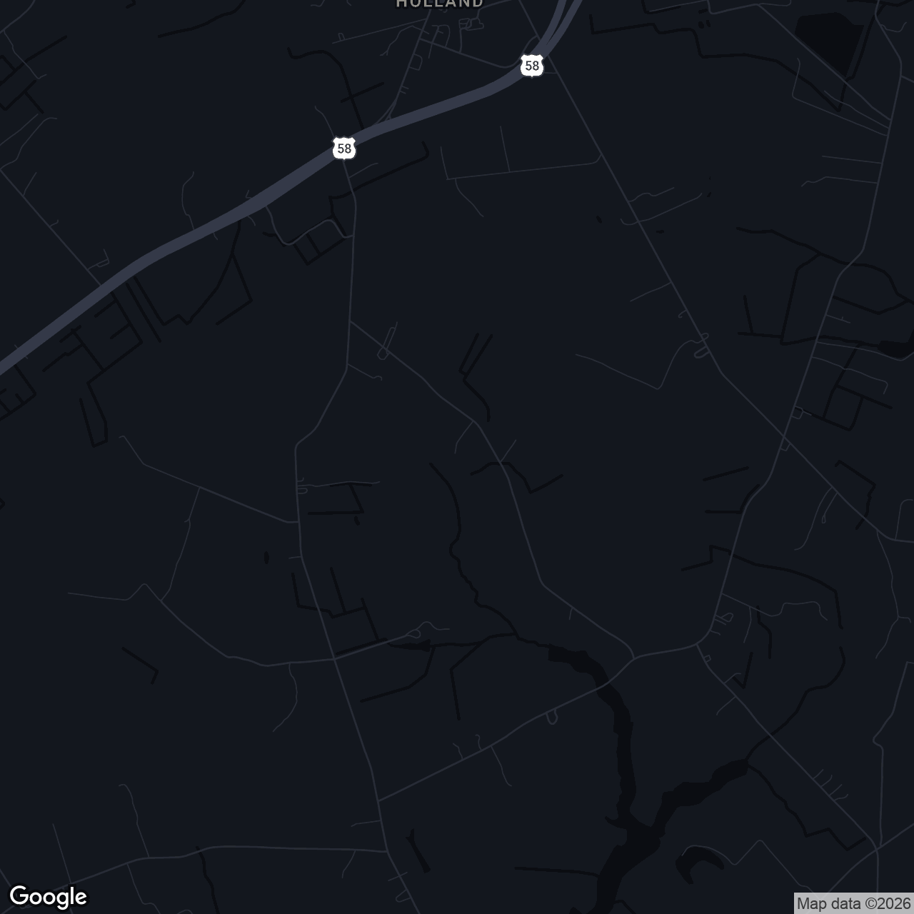 Map showing 6115 Trumpet Dr