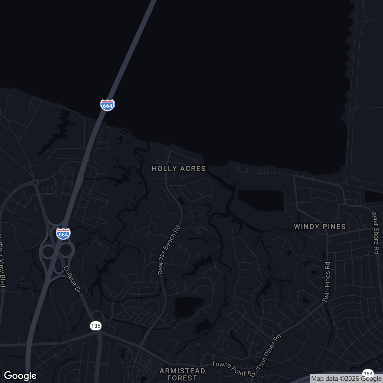Map showing 6709 Glasgow St